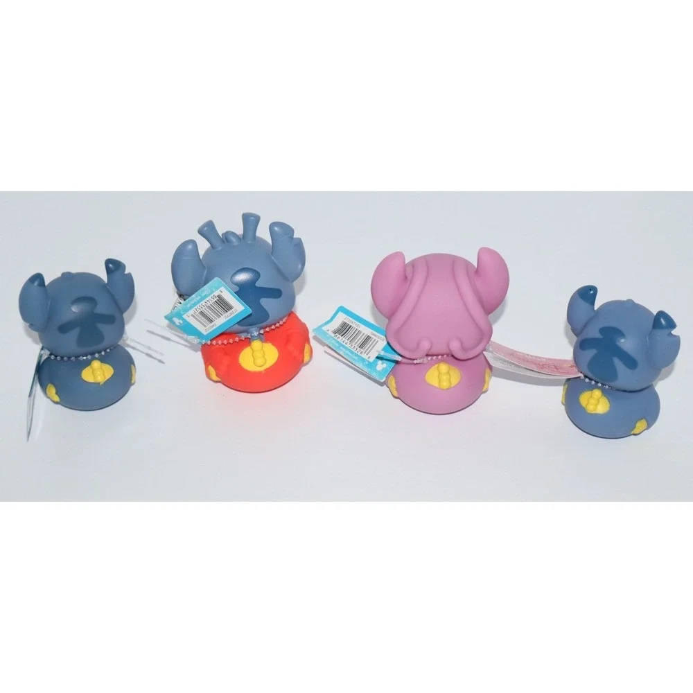 Disney STITCH & ANGEL Rubber Ducks Cruise Set 4 NEW